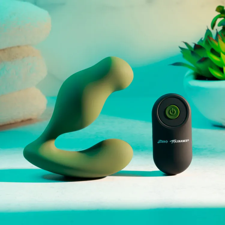 The Sergeant Vibrating Remote-Controlled Prostate Massager The Sergeant Vibrating Remote-Controlled Prostate Massager