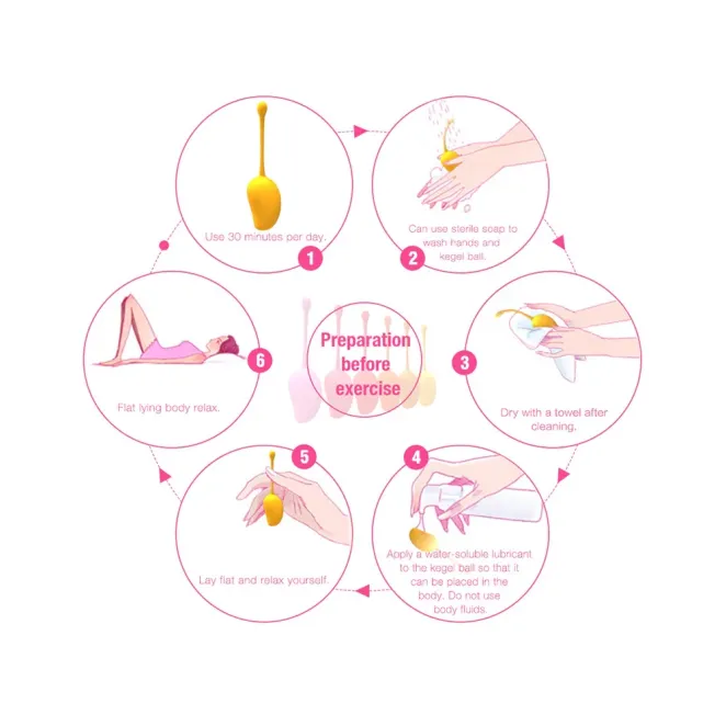 Mango Tropical Kegel Ball Set 6-Piece