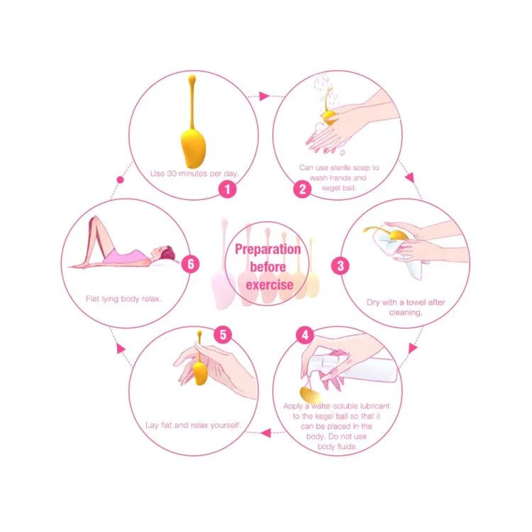 Mango Tropical Kegel Ball Set 6-Piece Mango Tropical Kegel Ball Set 6-Piece