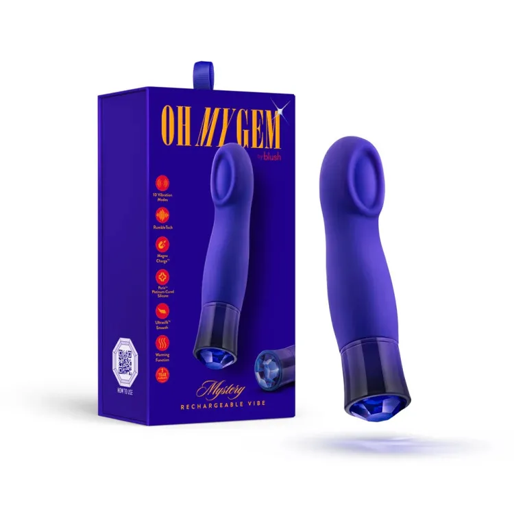 Oh My Gem Mystery Sapphire (88030) by Blush | Sex Toys | SlipDix.com Oh My Gem Mystery Sapphire (88030) | SlipDix.com