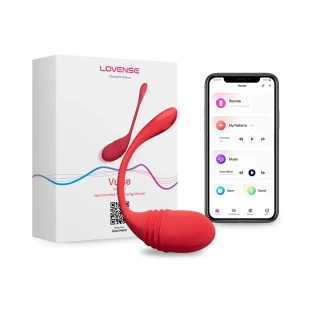 Lovense Vulse App Controlled Thrusting and Vibrating Love Egg