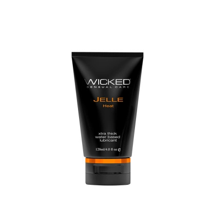 Wicked Jelle Anal Gel Warming Sensation Lubricant 4 oz.