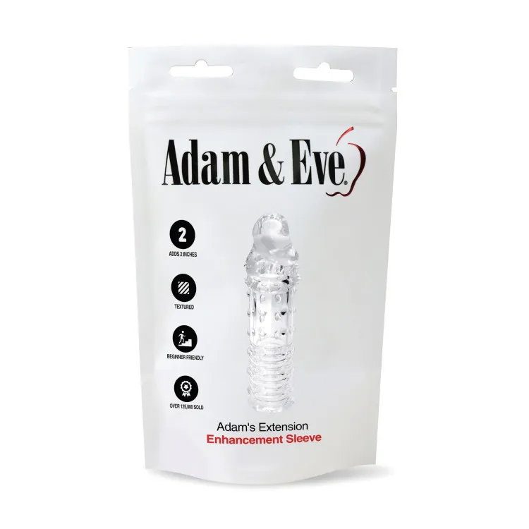 Adam's Extension 2 in. Penis Extender Clear Adam's Extension 2 in. Penis Extender Clear