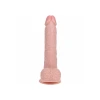 7 Inch RealRock Ultra Realistic Vibrating Dildo with Balls Beige