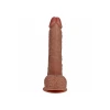 7 Inch RealRock Ultra Realistic Vibrating Dildo with Balls Tan