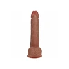 9 Inch RealRock Ultra Realistic Vibrating Dildo with Balls Tan