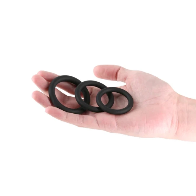 Renegade Super-Stretchy Slim Cock Rings (3 Piece Set)