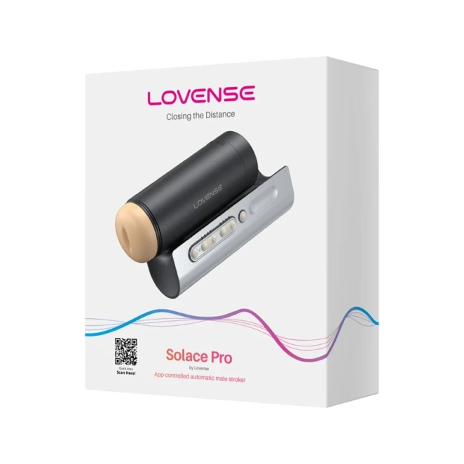 Lovense Solace Pro A.I. Powered Rechargeable Thrusting Masturbator