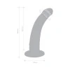 Together Tilt 7 in. Vibrating Silicone Dildo & Strap-On Harness Set Purple