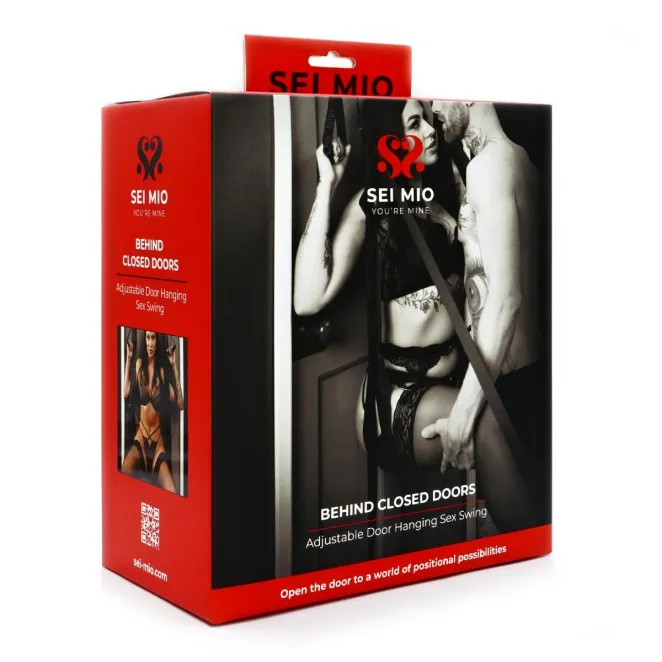 SEI MIO Behind Closed Doors Adjustable Door Hanging Sex Swing