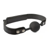 SEI MIO Strictly Come Quietly Soft Strap Silicone Ball Gag