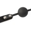 SEI MIO Strictly Come Quietly Soft Strap Silicone Ball Gag