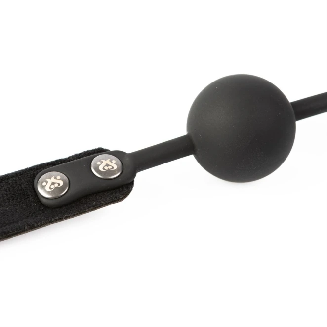 SEI MIO Strictly Come Quietly Soft Strap Silicone Ball Gag