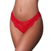 Magic Silk Sweetums Split Crotch Panty Cherry