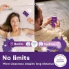 We-Vibe Chorus App and Remote Controlled Rechargeable Couple's Vibrator Purple