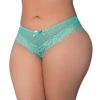 Magic Silk Caribbean Crush Low Rise Cheeky Panty Aqua Glow