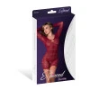 Magic Silk Seamless Long Sleeve Romper Burgundy