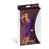 Magic Silk Seamless Long Sleeve Romper Purple