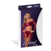 Magic Silk Seamless Crop Top & Short Set Burgundy
