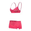 Magic Silk Get It Girl Bra, Skirt & Thong Set Diva Pink