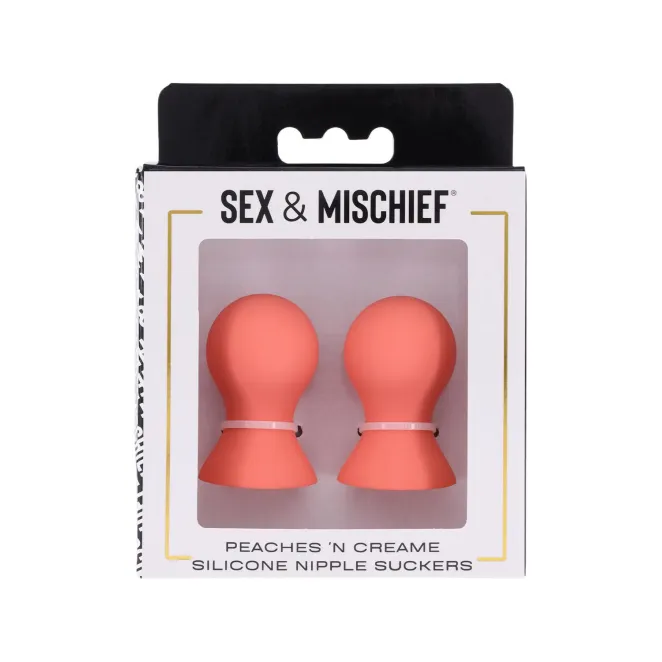 Sportsheets Peaches 'n CreaMe Silicone Nipple Suckers