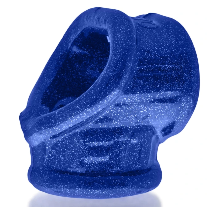 Oxballs Tight Fit Squeeze Cock and Ball Sling Blue Fire
