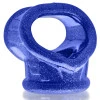Oxballs Tight Fit Squeeze Cock and Ball Sling Blue Fire