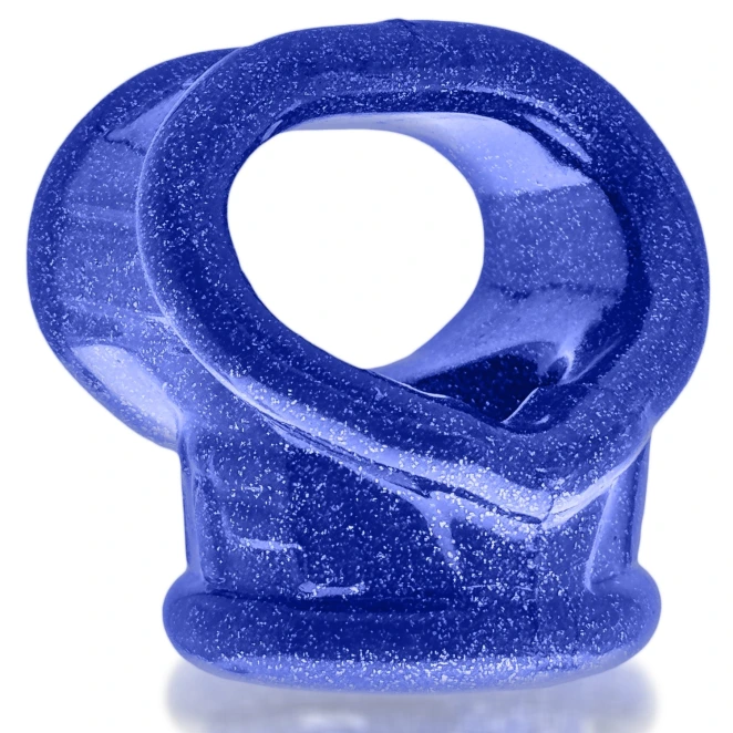 Oxballs Tight Fit Squeeze Cock and Ball Sling Blue Fire