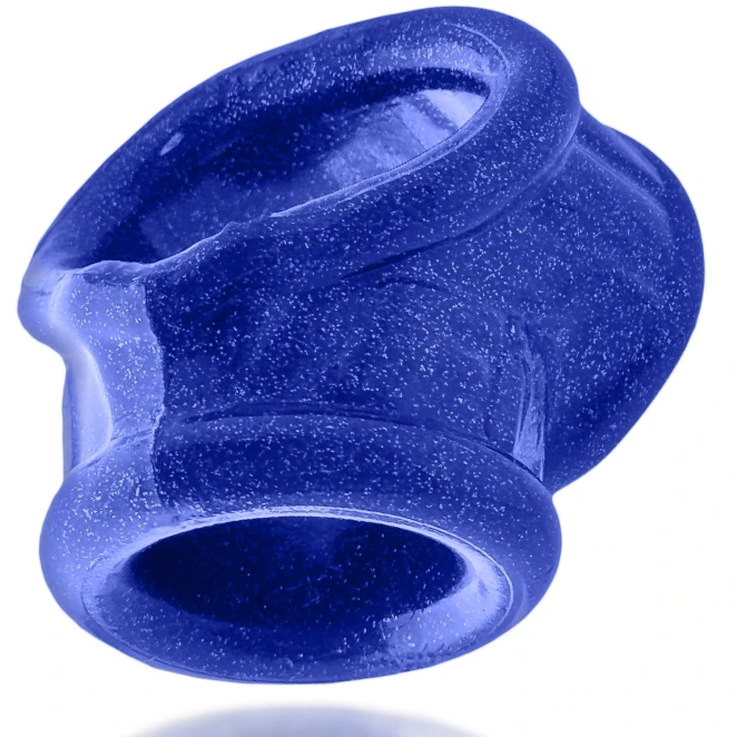 Oxballs Tight Fit Squeeze Cock and Ball Sling Blue Fire