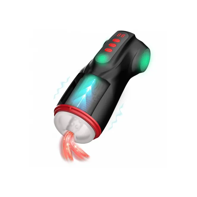 Raven Shadow Sinner Suction and Lighting Vibration Virtual Reality Masturbator