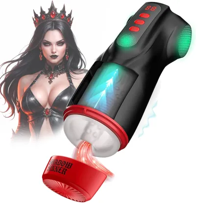 Raven Shadow Sinner Suction and Lighting Vibration Virtual Reality Masturbator