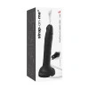Strap-On-Me Large Squirting Realistic Silicone Dildo Black