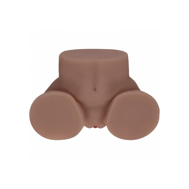 Xkin Kaya Bloom Ultra Realistic AR and AI Enhanced Vagina and Butt Vibrating Masturbator Brown 5.4 lbs