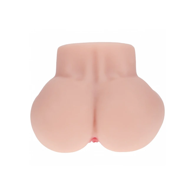 Xkin Rina Brooks Ultra Realistic AR and AI Enhanced Vagina and Butt Vibrating Masturbator Beige 5.4 lbs