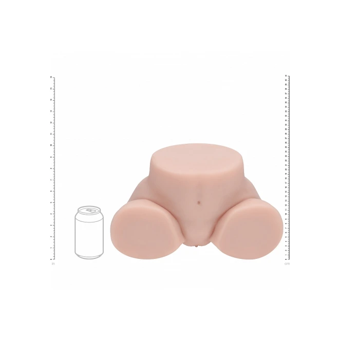 Xkin Vivica Lenore Ultra Realistic AR and AI Enhanced Vagina and Butt Vibrating Masturbator Beige 7.7 lbs