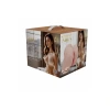 Xkin Vivica Lenore Ultra Realistic AR and AI Enhanced Vagina and Butt Vibrating Masturbator Beige 7.7 lbs