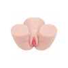 Xkin Vivica Lenore Ultra Realistic AR and AI Enhanced Vagina and Butt Vibrating Masturbator Beige 7.7 lbs