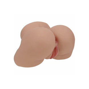 Xkin Lux Arden Ultra Realistic AR and AI Enhanced Vagina and Butt Vibrating Masturbator Tan 7.7 lbs