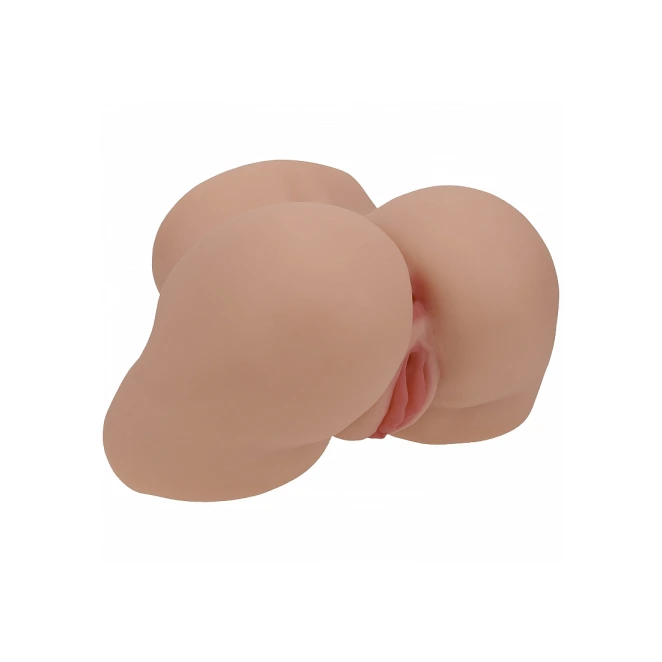 Xkin Lux Arden Ultra Realistic AR and AI Enhanced Vagina and Butt Vibrating Masturbator Tan 7.7 lbs