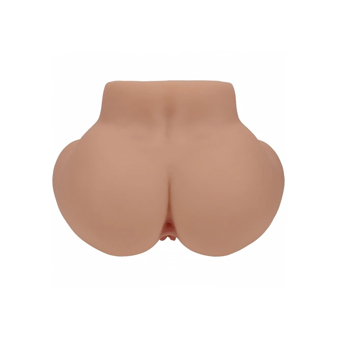 Xkin Lux Arden Ultra Realistic AR and AI Enhanced Vagina and Butt Vibrating Masturbator Tan 7.7 lbs
