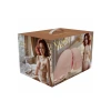 Xkin Vera Dawn Ultra Realistic AR and AI Enhanced Vagina and Butt Vibrating Masturbator Beige 14.1 lbs