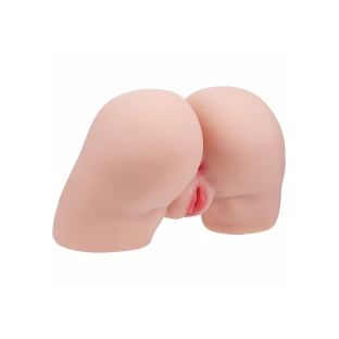 Xkin Elina Rosewood Ultra Realistic AR and AI Enhanced Vagina and Butt Vibrating Masturbator Beige 15.4 lbs