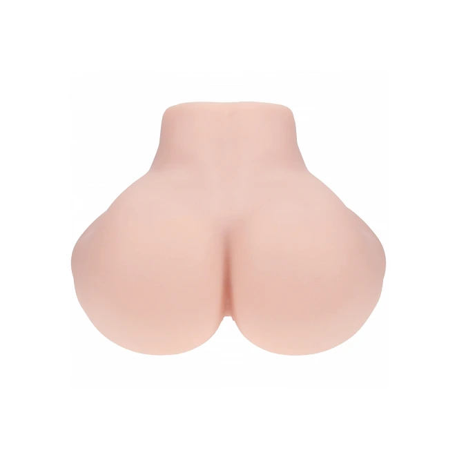 Xkin Elina Rosewood Ultra Realistic AR and AI Enhanced Vagina and Butt Vibrating Masturbator Beige 15.4 lbs