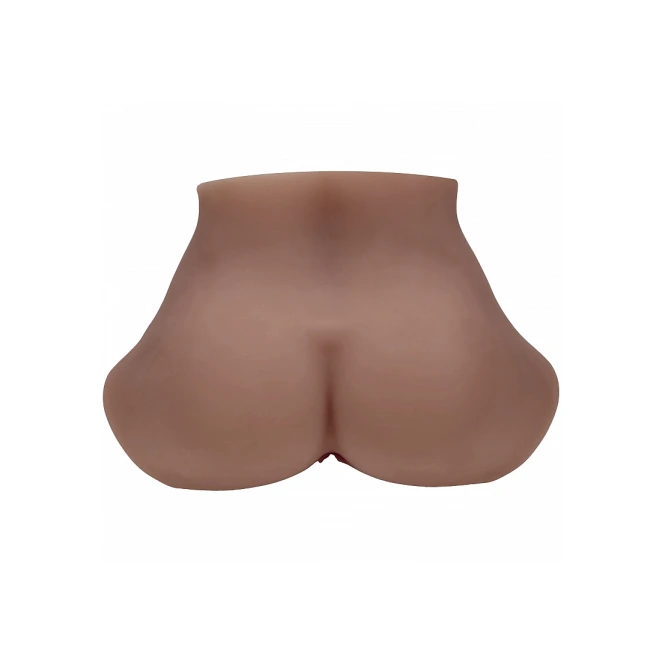 Xkin Bodyforms Eve Rhodes Ultra Realistic AR and AI Enhanced Vagina and Butt Vibrating Masturbator Brown
