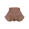 Xkin Bodyforms Eve Rhodes Ultra Realistic AR and AI Enhanced Vagina and Butt Vibrating Masturbator Brown