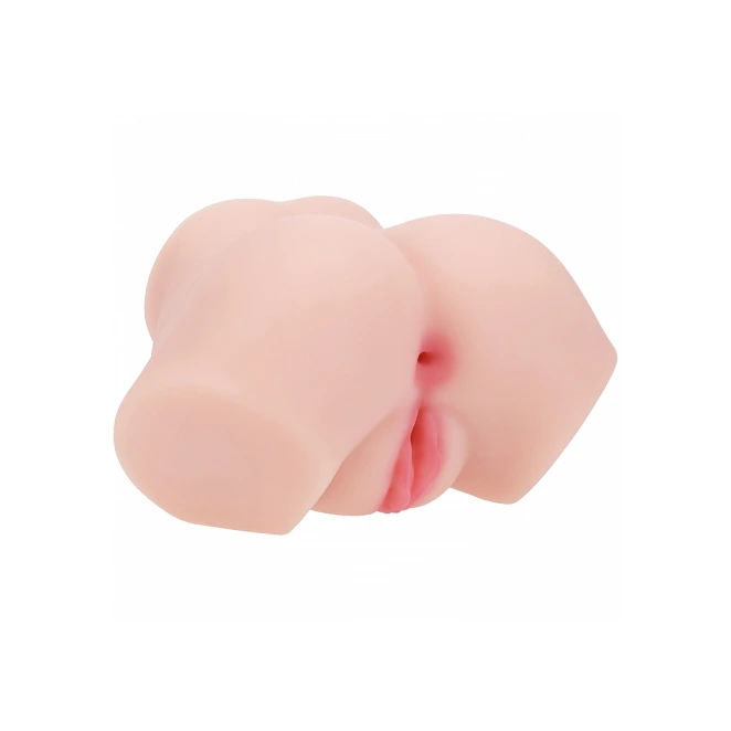 Xkin Aria Summers Ultra Realistic AR and AI Enhanced Vagina and Butt Vibrating Masturbator Beige 3.5 lbs