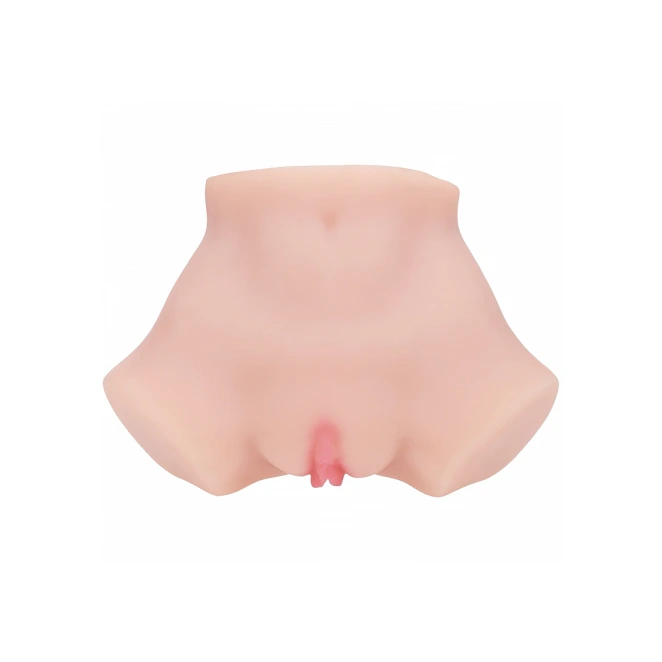 Xkin Aria Summers Ultra Realistic AR and AI Enhanced Vagina and Butt Vibrating Masturbator Beige 3.5 lbs