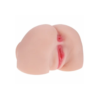 Xkin Mia Hart Ultra Realistic AR and AI Enhanced Vagina and Butt Vibrating Masturbator Beige 5.7 lbs