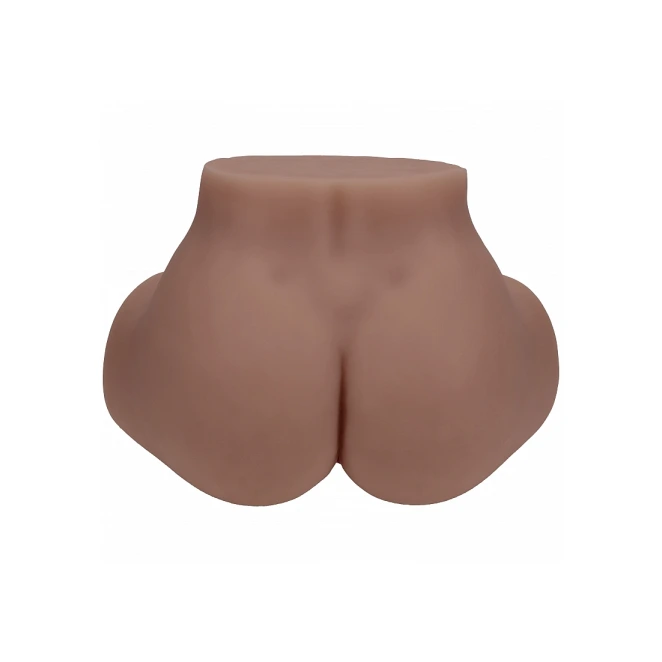 Xkin Bodyforms Layla Love Ultra Realistic AR and AI Enhanced Vagina and Butt Vibrating Masturbator Brown