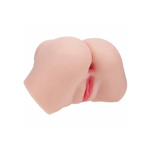 Xkin Ivy Lane Ultra Realistic AR and AI Enhanced Vagina and Butt Vibrating Masturbator Beige 7.7 lbs